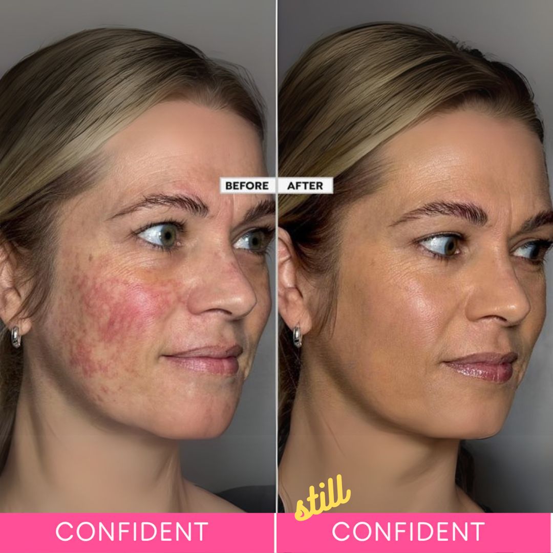 Peptide Bounce Balm Foundation with Brush